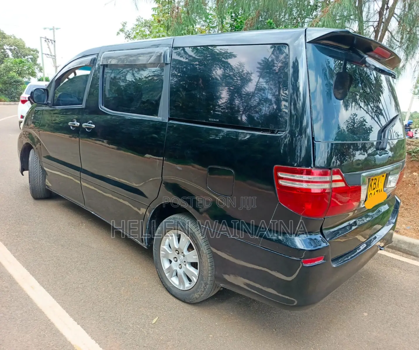 Toyota Alphard 2007 Black