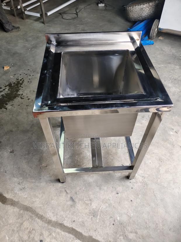 Single Bowl Stainless Steel Sink - thumbnail 2
