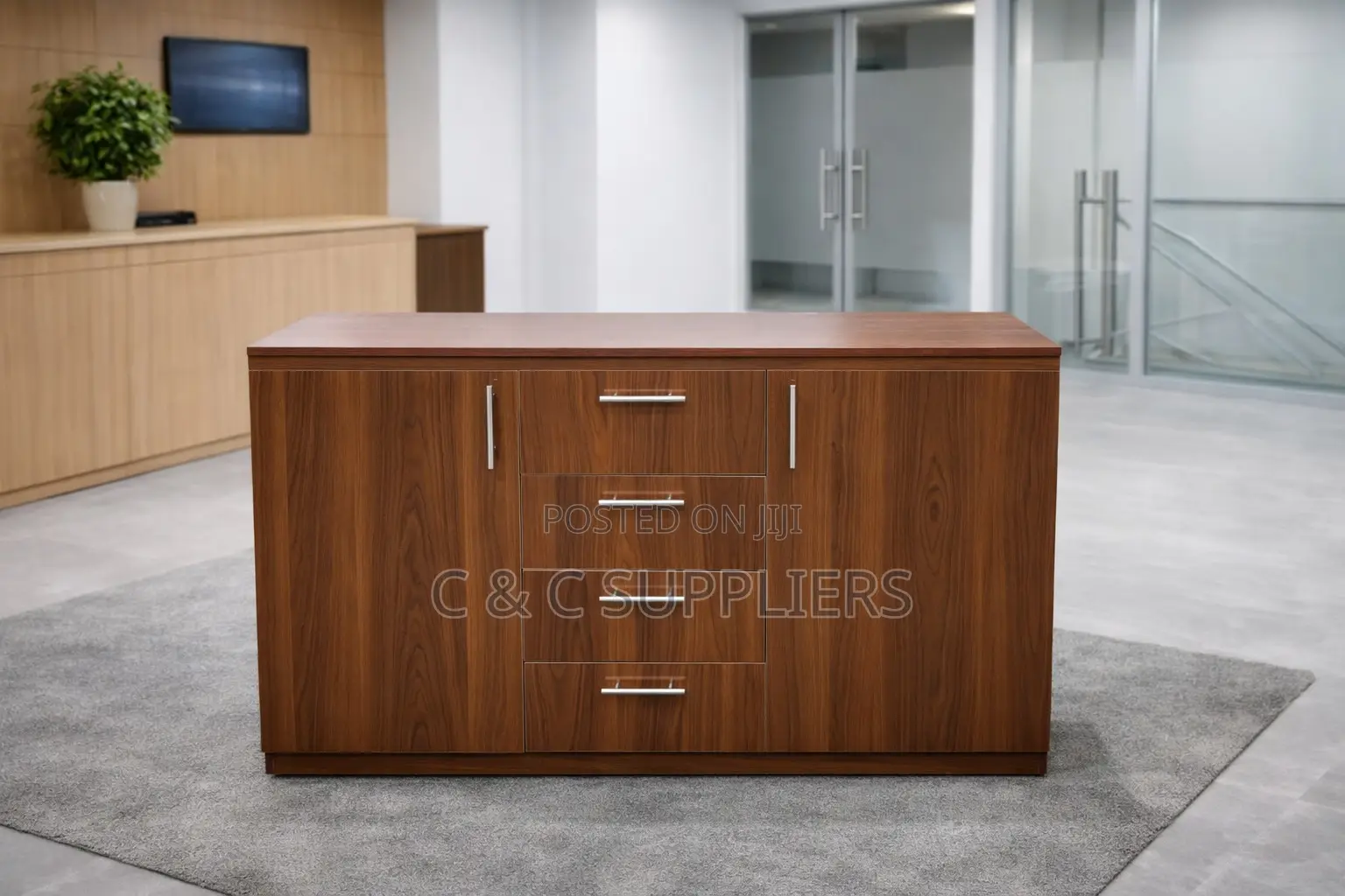 Office Filling Credenza Cabinet With Drawers