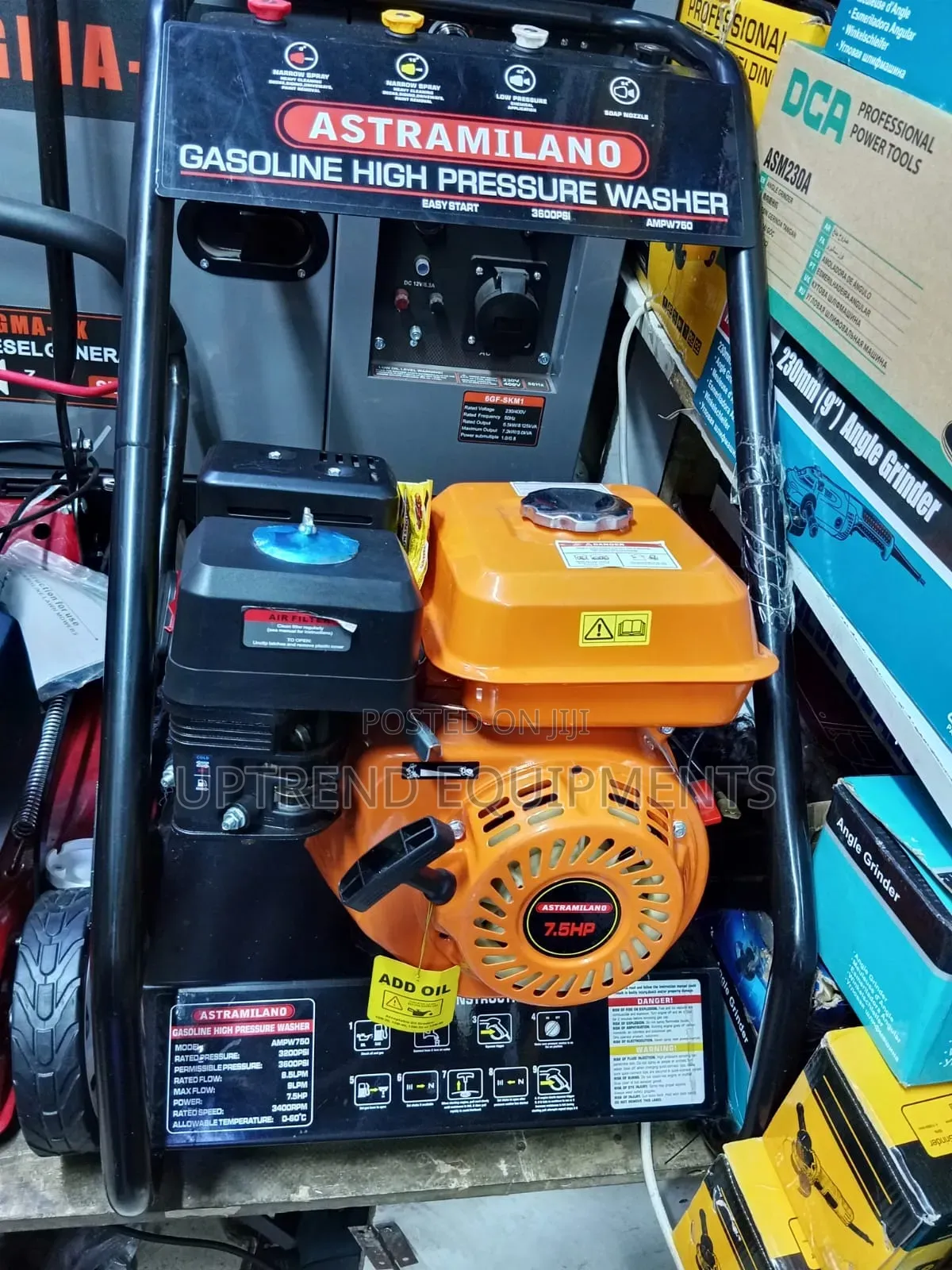 Astramilano Gasoline High Pressure Washer