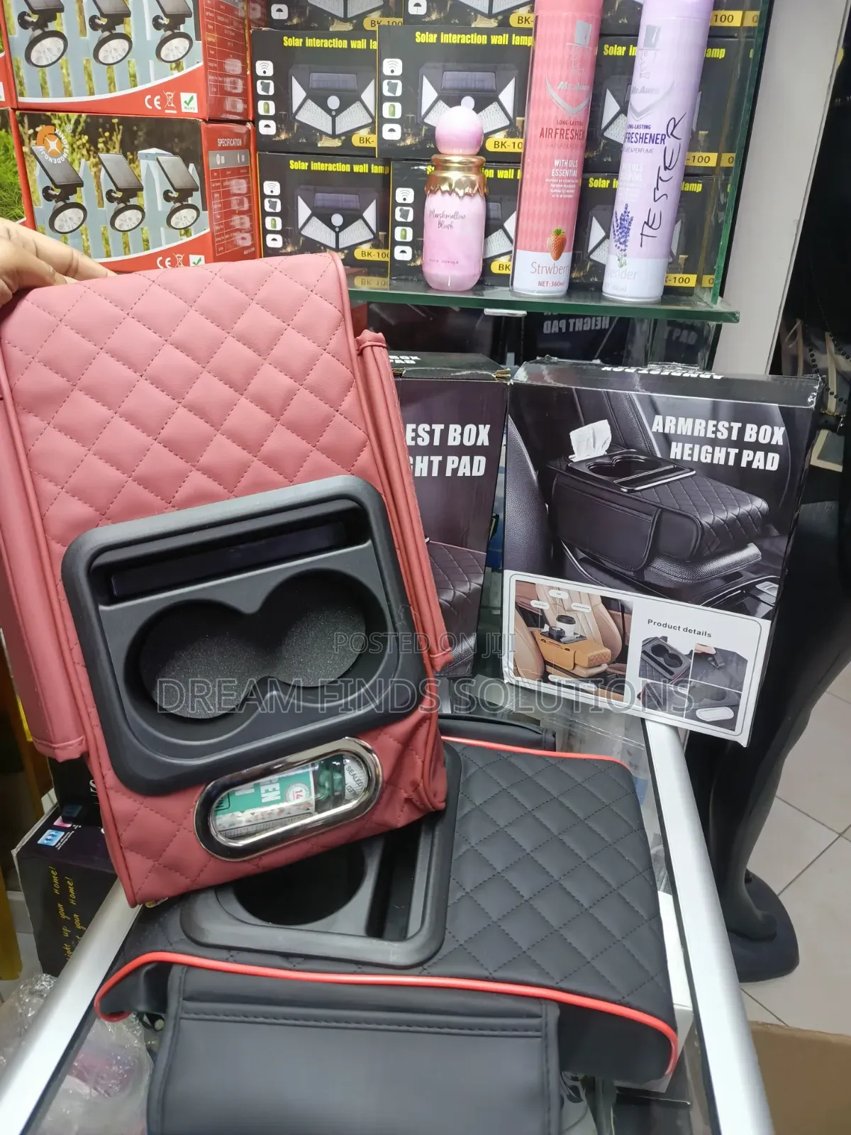Multipurpose Car Armrest Box Booster Mat