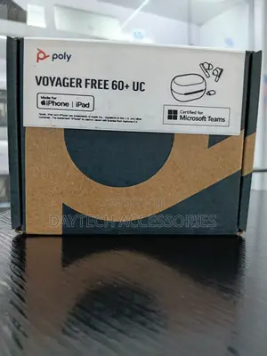 Poly Voyager Free 60 USB-C Wireless in-Ear Headset With Bluetooth.