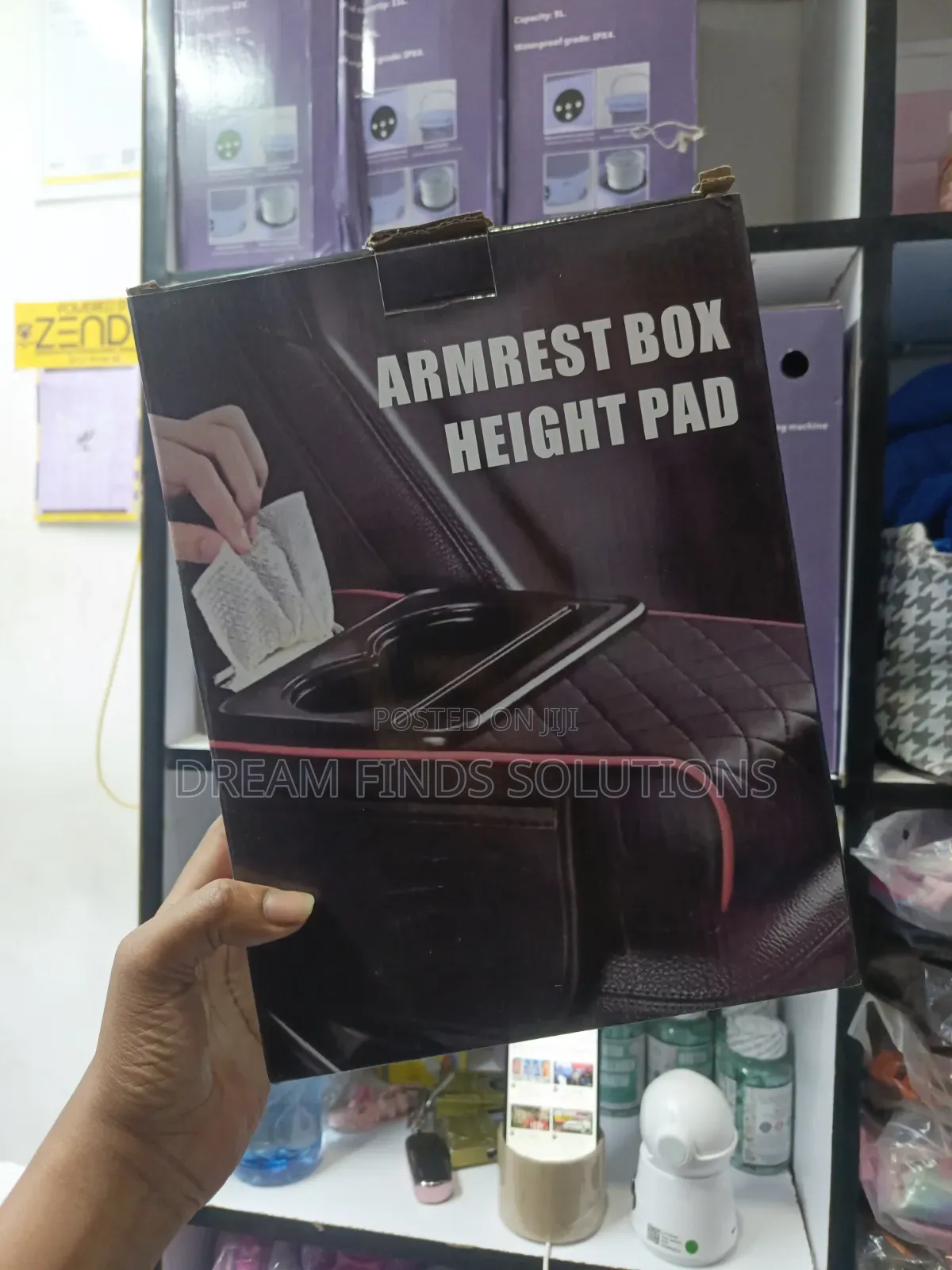 Multipurpose Car Armrest Box Booster Mat