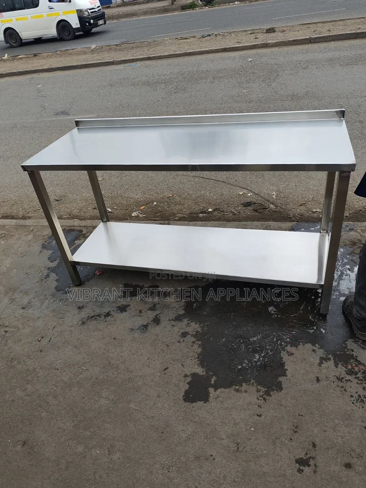 5 Feet 1.5m Stainless Steel Table