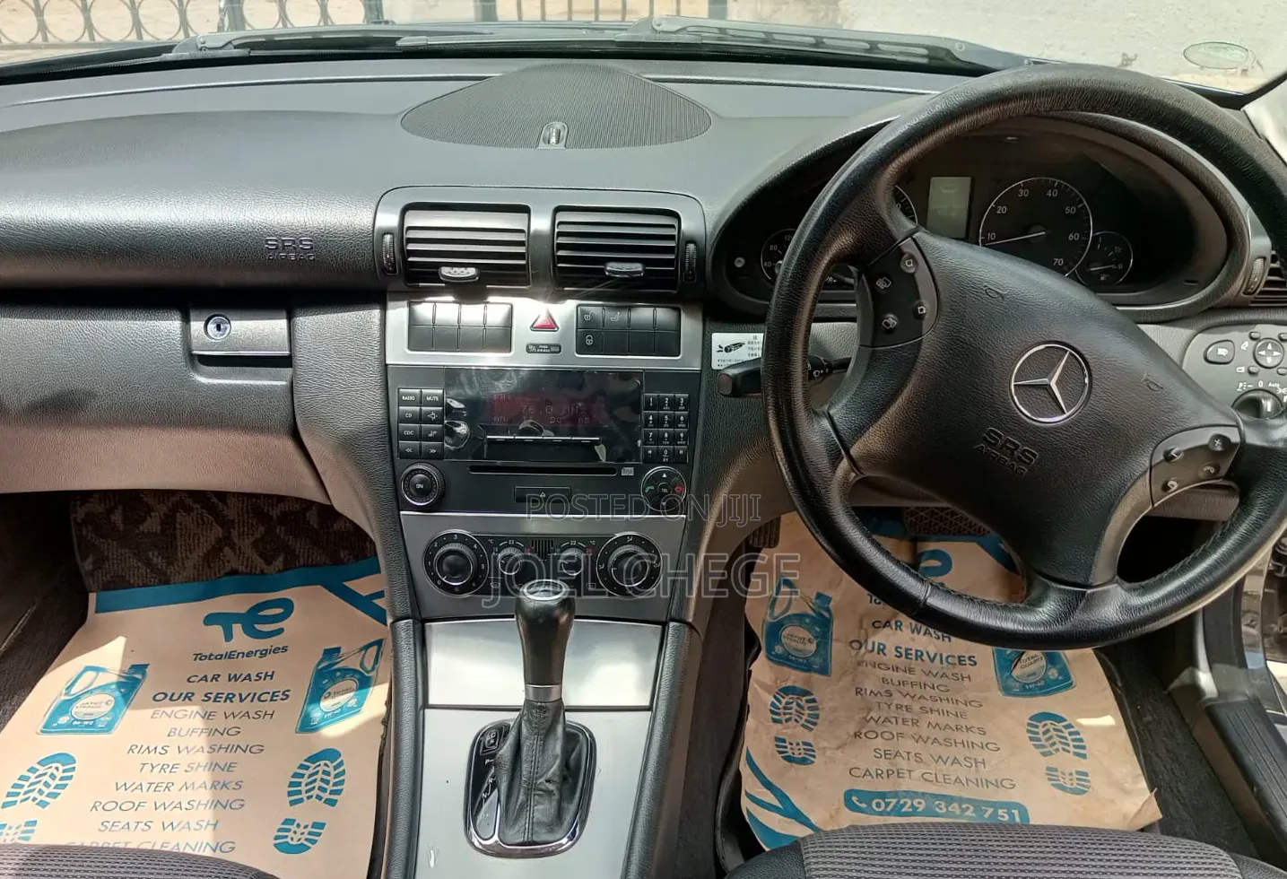 Mercedes-Benz C230 2005 Black