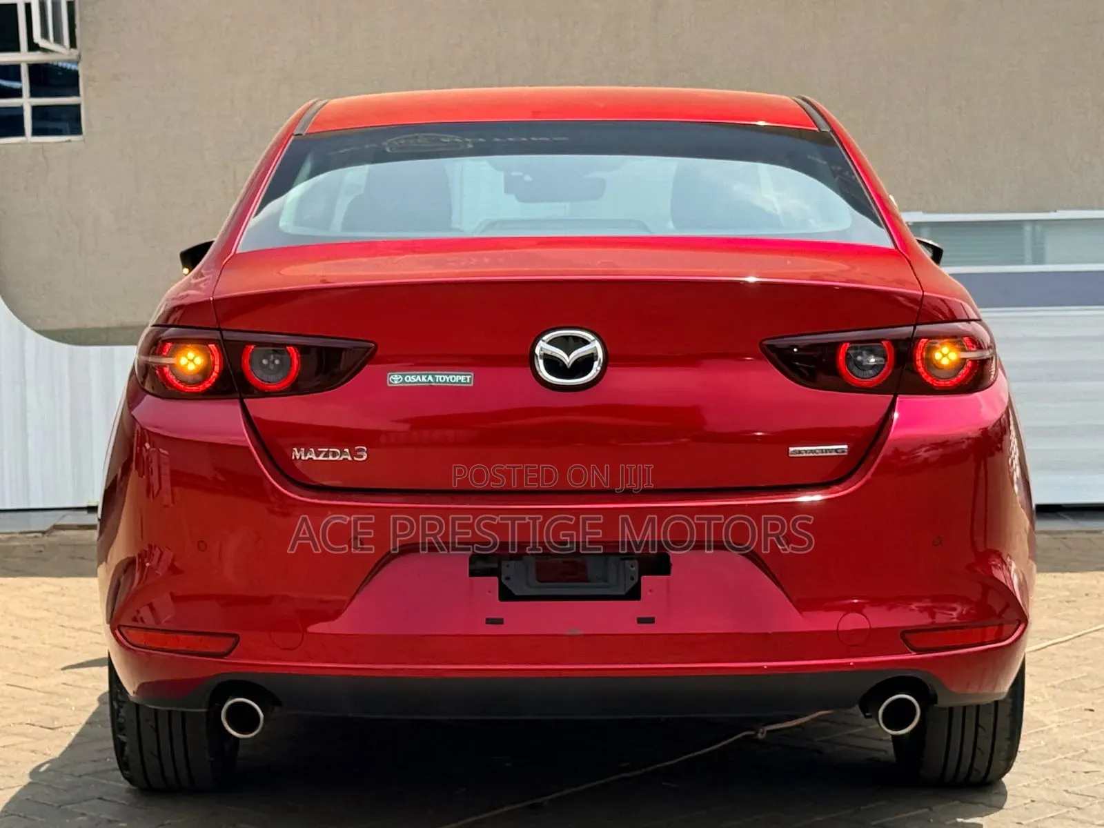 Mazda 3 2020 Red