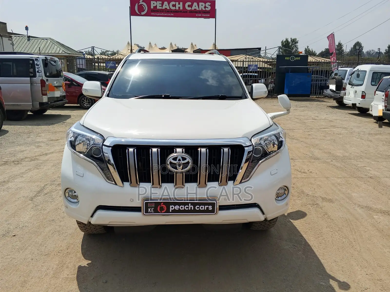 Toyota Land Cruiser Prado 2016 White