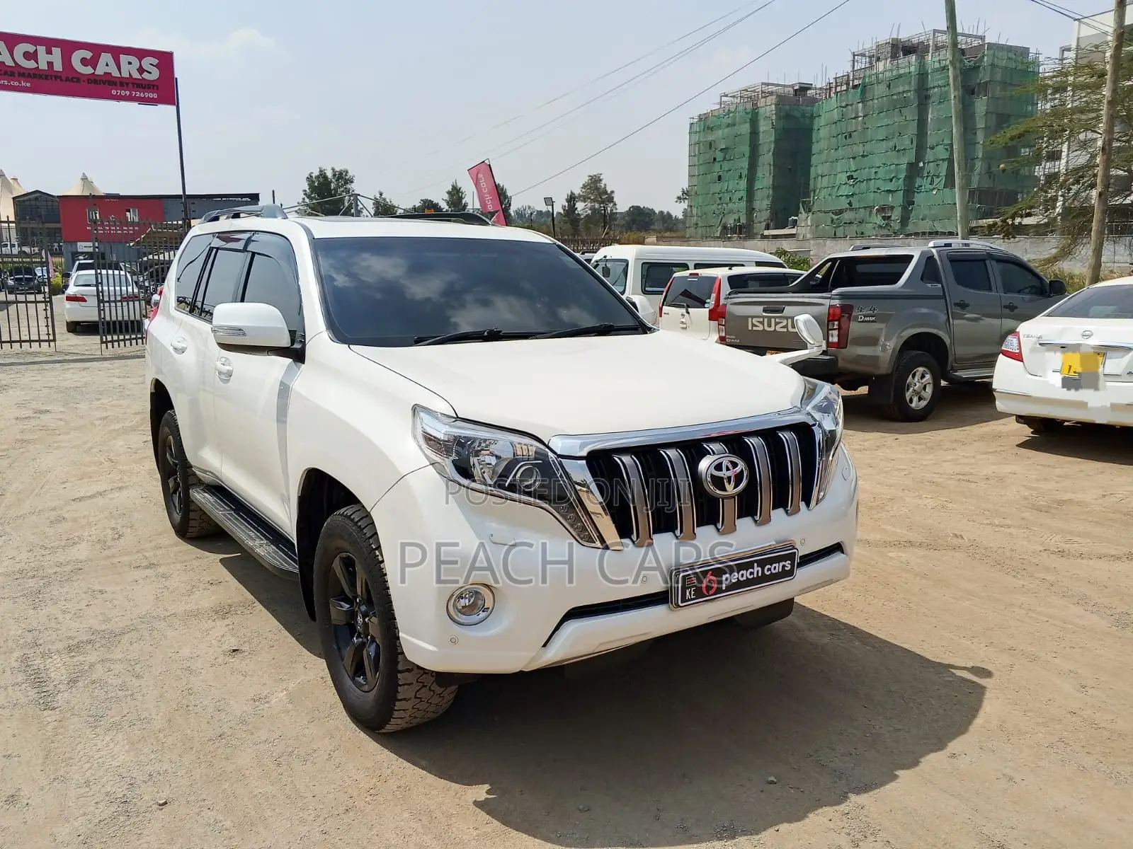 Toyota Land Cruiser Prado 2016 White