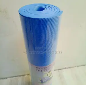 Blue EVA Yoga Mat – Comfortable Exercise & Pilates Mat