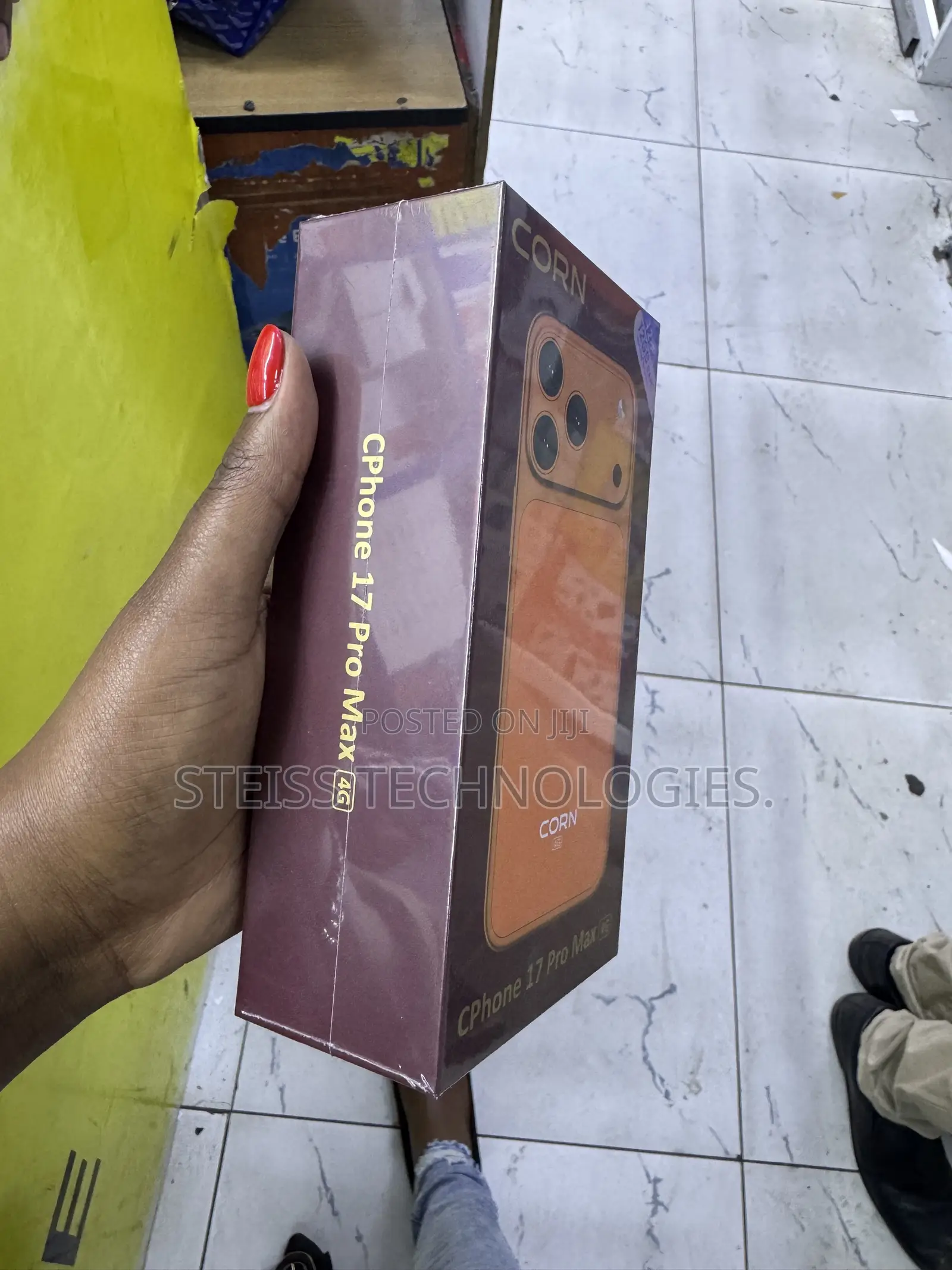 New Mobile Phone 128 GB Orange