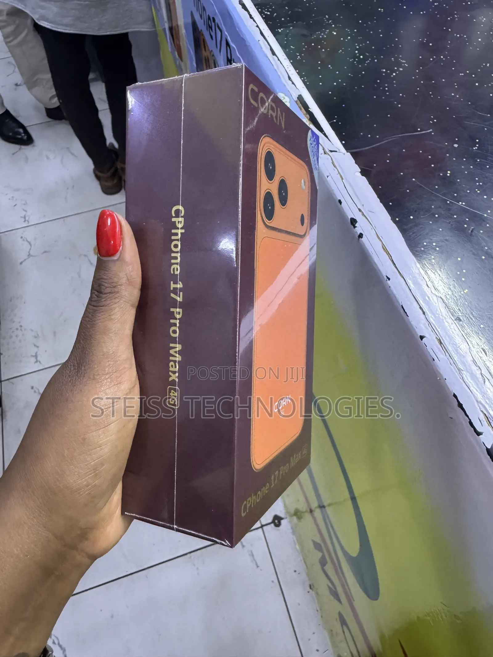 New Mobile Phone 128 GB Orange