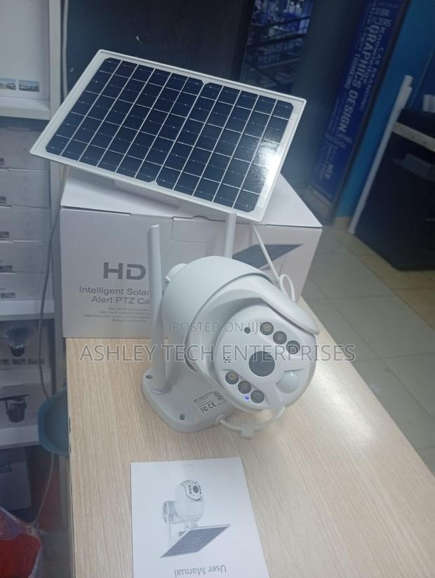 Professional Ubox Single Lens Solar Camera – WiFi Security Camer