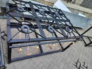 Six‐Burner Mild Steel Commercial Gas Cooker