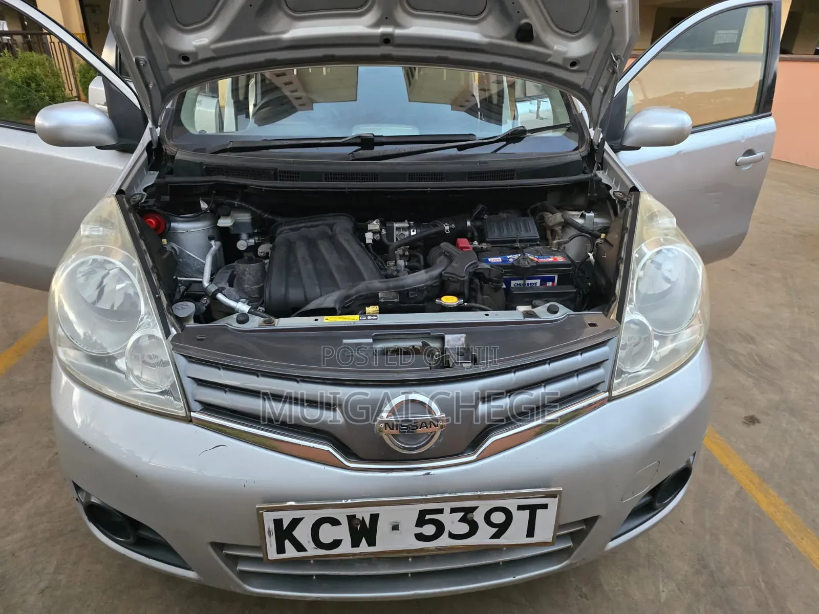 Nissan Note 2012 Silver