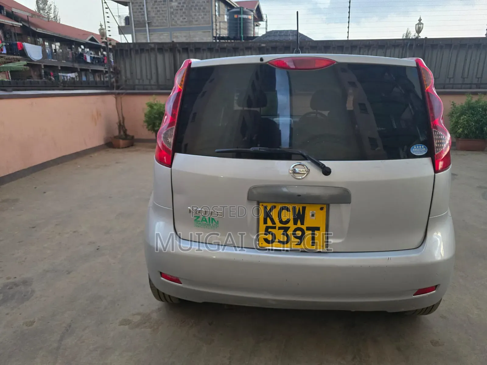 Nissan Note 2012 Silver