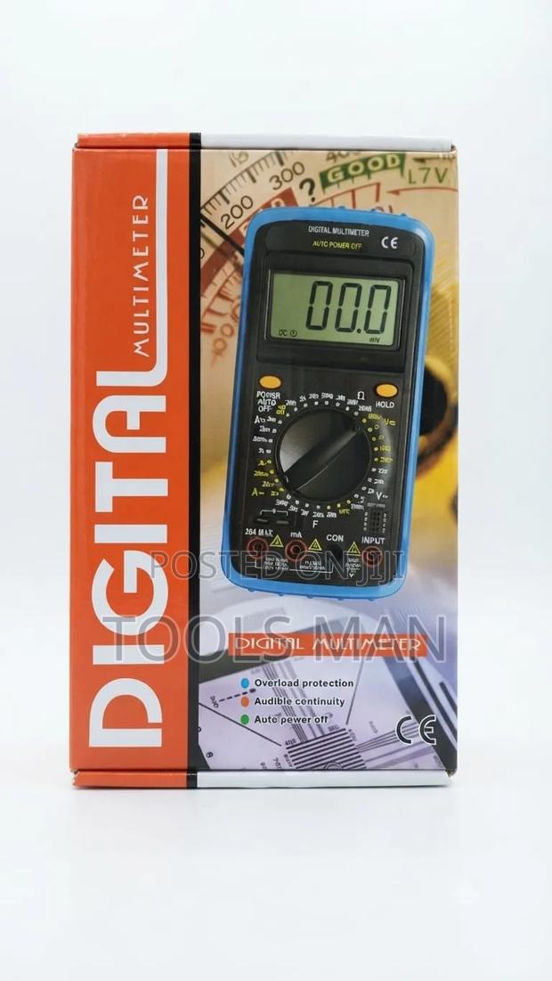 Digital Multimeter Tester Voltmeter Ohmmeter Meter. - main view
