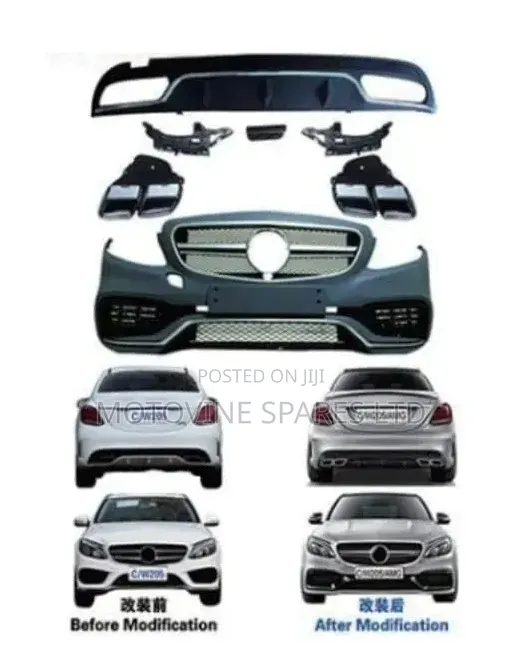 Mercedez Benz W205 AMG Style Front Bumper Kit