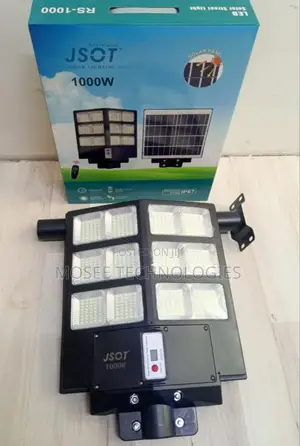 JSOT 1000W IP67 Waterproof Solar Security Flood Light
