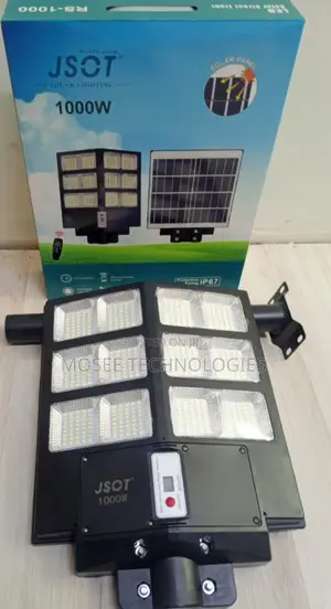 JSOT 1000W IP67 Waterproof Solar Security Flood Light