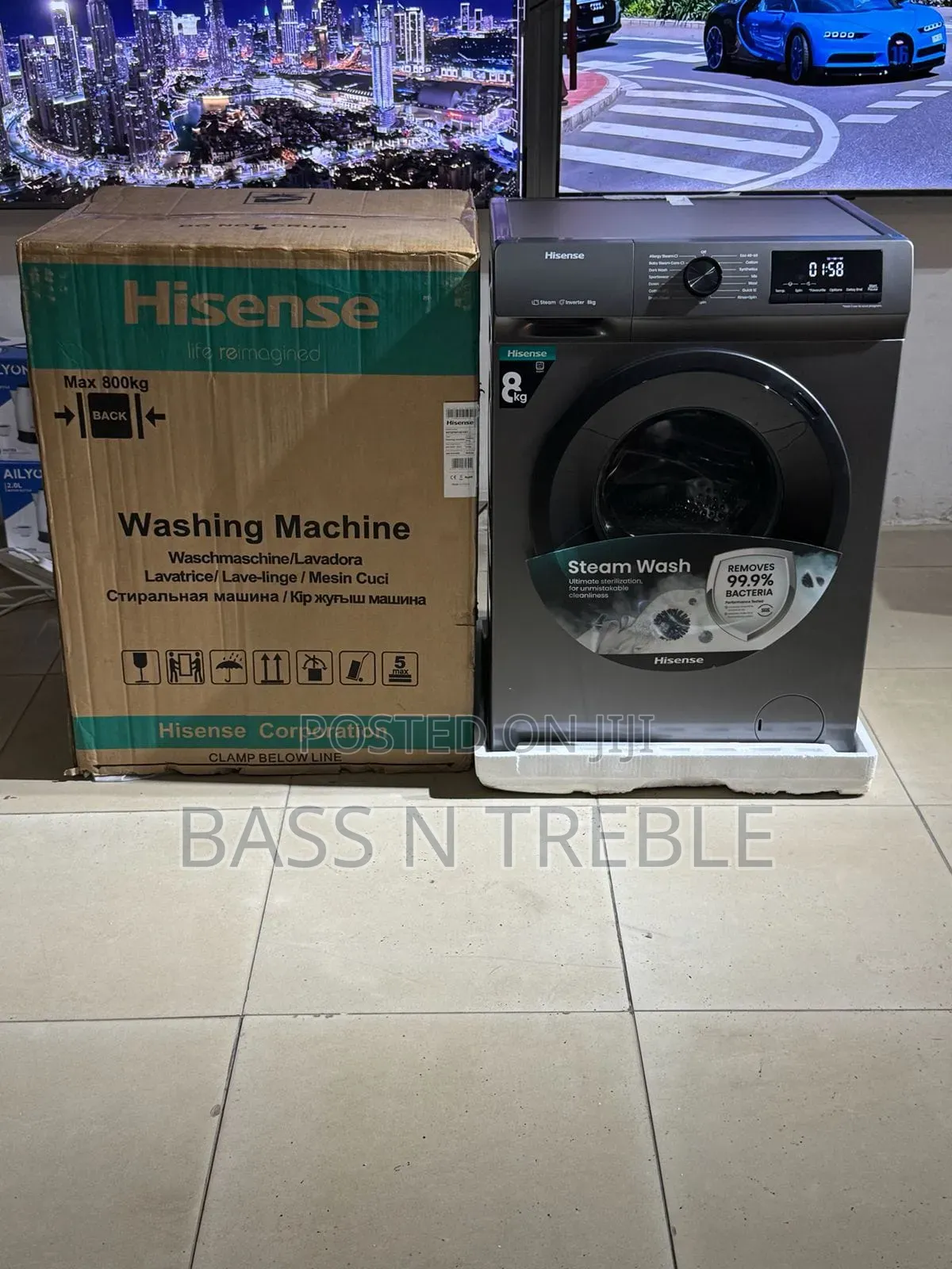 Hisense Washing Machine 8kgwash 5kgdry