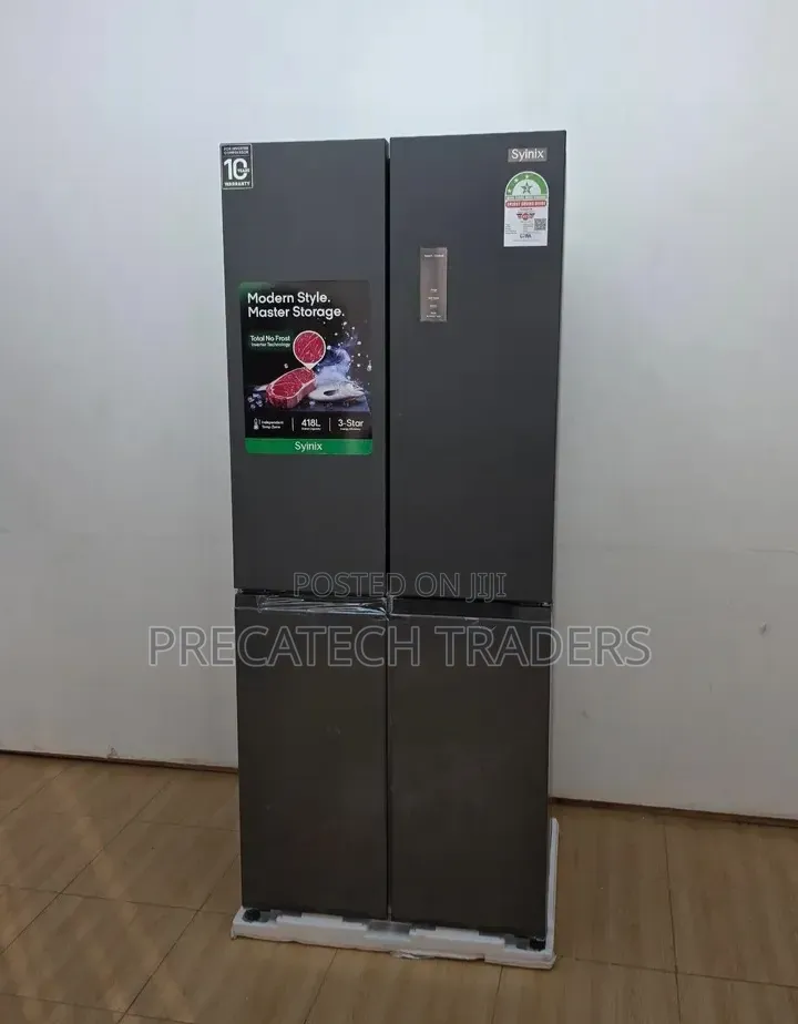 Syinix 418 Litres French Door Fridge-Brand New