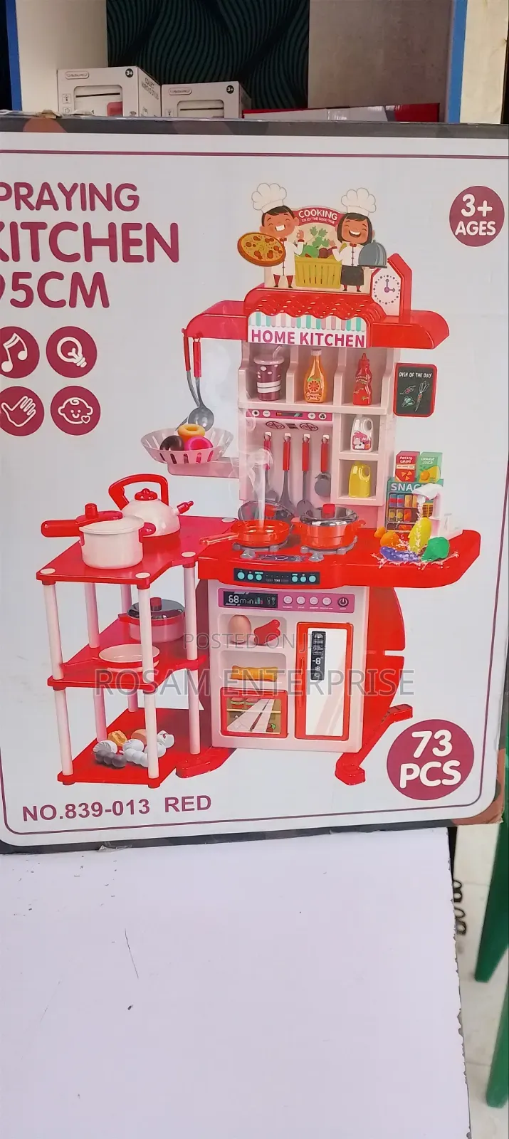 73pcs Kids Kitchen Set