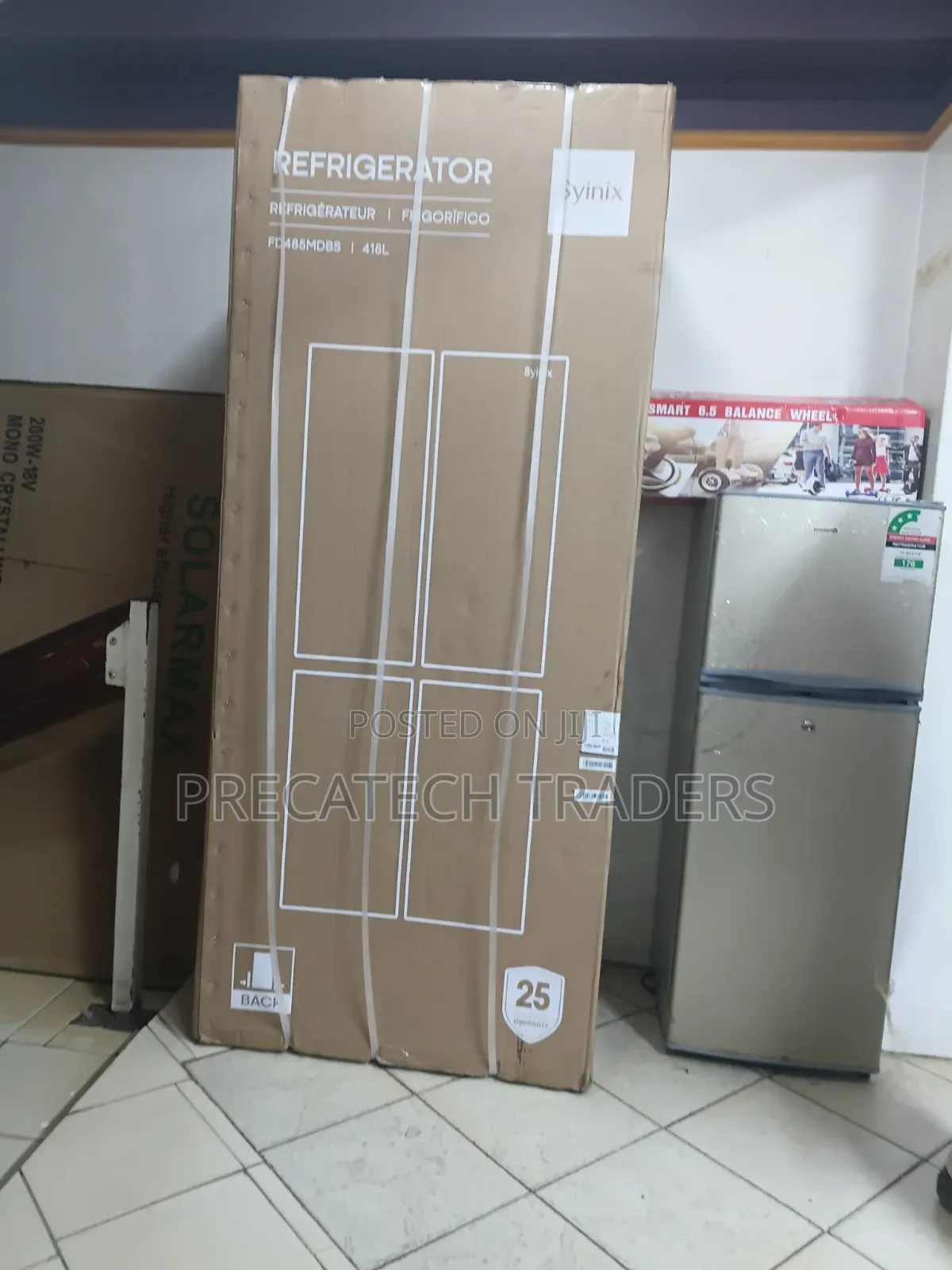 Syinix 4-Door Fridge 418L – Spacious Modern Design