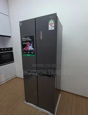Syinix 4-Door Fridge 418L – Spacious Modern Design