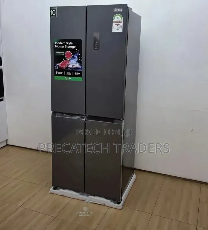 Syinix 418L Frost Free Refrigerator – Large Family Fridge