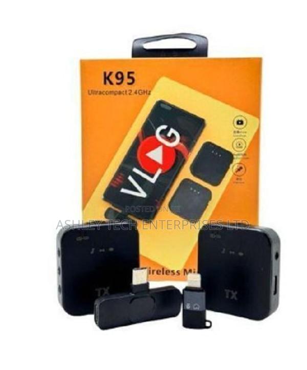 Rechargeable Wireless Microphone for Content Creators - main view