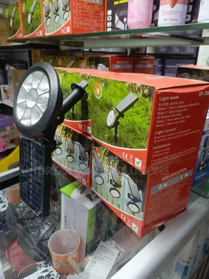 Solar-Powered Garden Spike Light (Weatherproof)