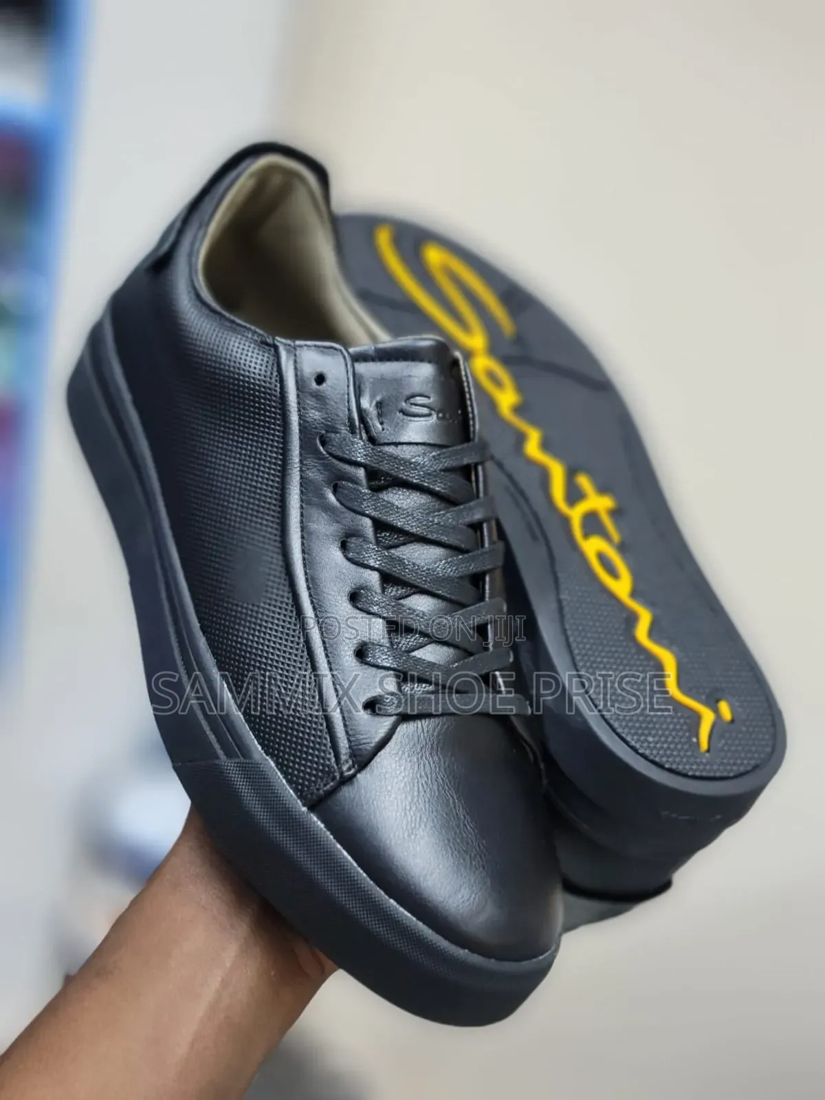 Santoni Casual/ All Black Casuals