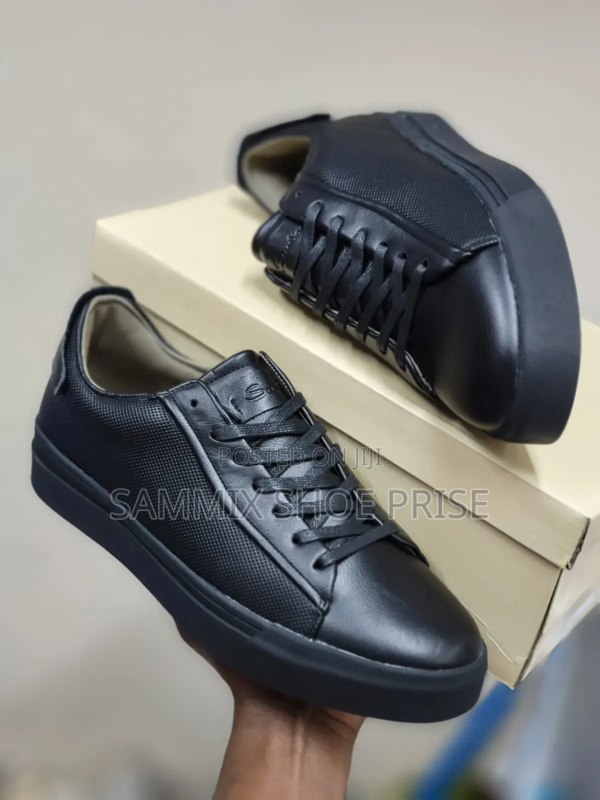 Santoni Casual/ All Black Casuals