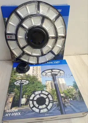 1000W Solar UFO Street Light – Waterproof Outdoor LED Lamp