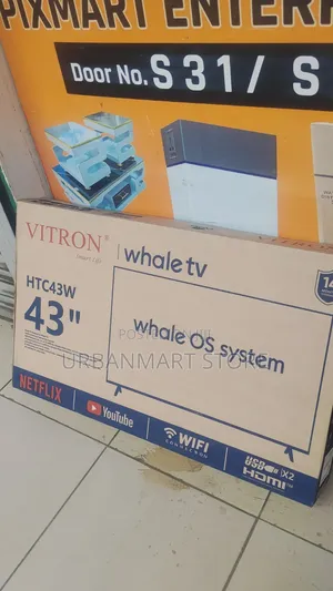 Vitron HTC43W 43" Whale Smart QLED Television