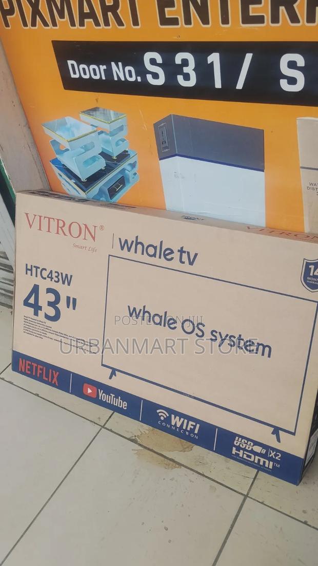 Vitron HTC43W 43" Whale Smart QLED Television - thumbnail 2