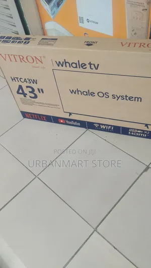 Vitron HTC43W Smart TV 43 Inch LED Display