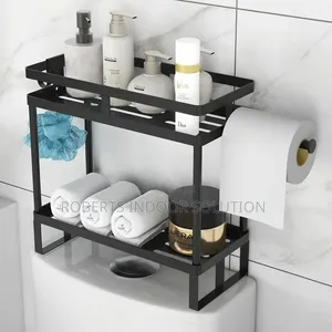Double Layer Over Toilet Rack