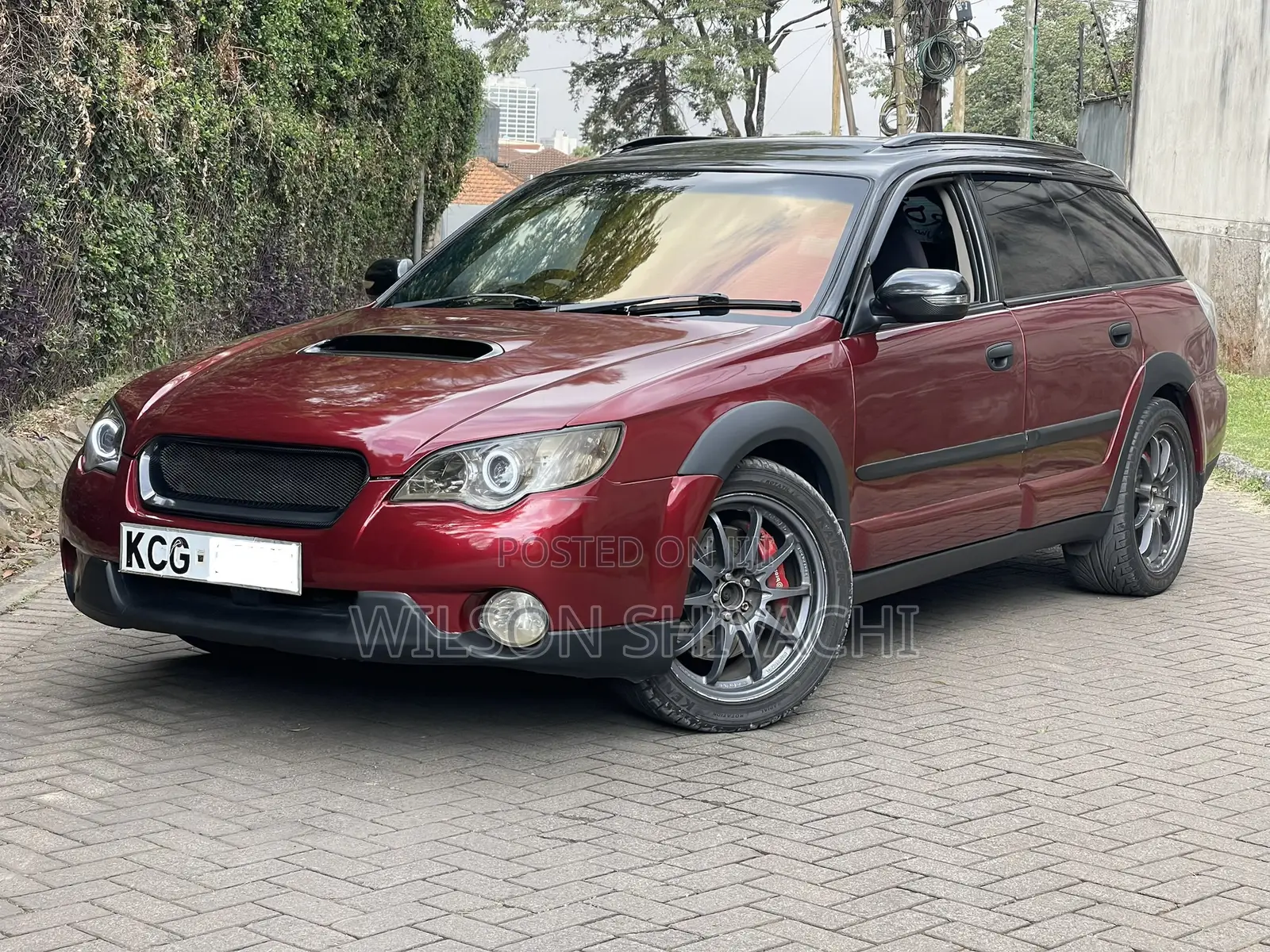 Subaru Legacy 2009 Red