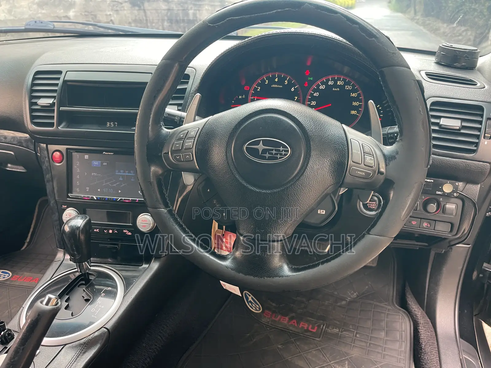 Subaru Legacy 2009 Red