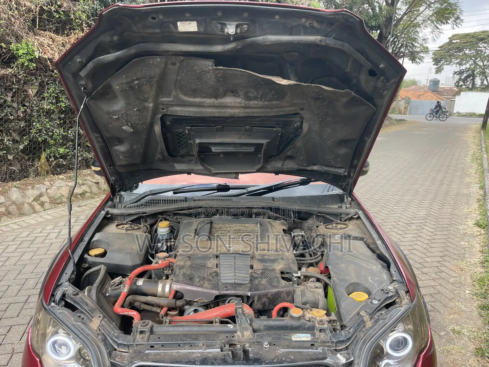 Subaru Legacy 2009 Red