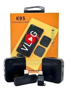 Wireless Clip-on Microphone for Podcasts Vlogs