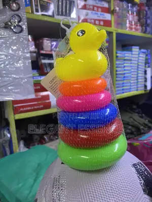 Stackable Rainbow Tower Puzzle Toys