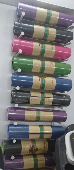 Portable Anti-Skid Yoga & Pilates Mat With Cushion Support
