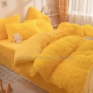 Fluffy Plush Duvet Set