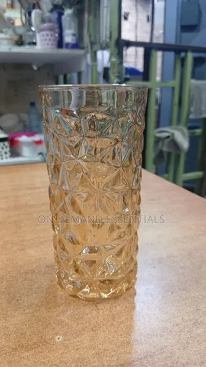 Crystal Gold Glass Long