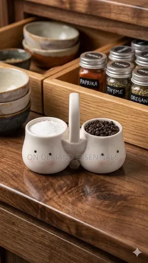 Twin Mushroom Sugar Dish