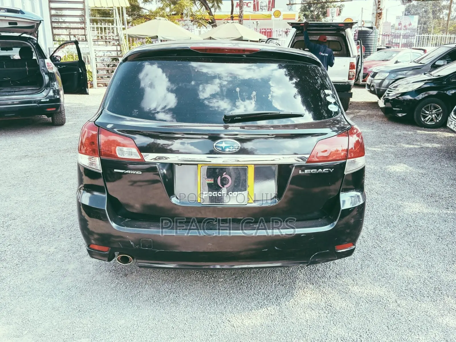 Subaru Legacy 2012 Black