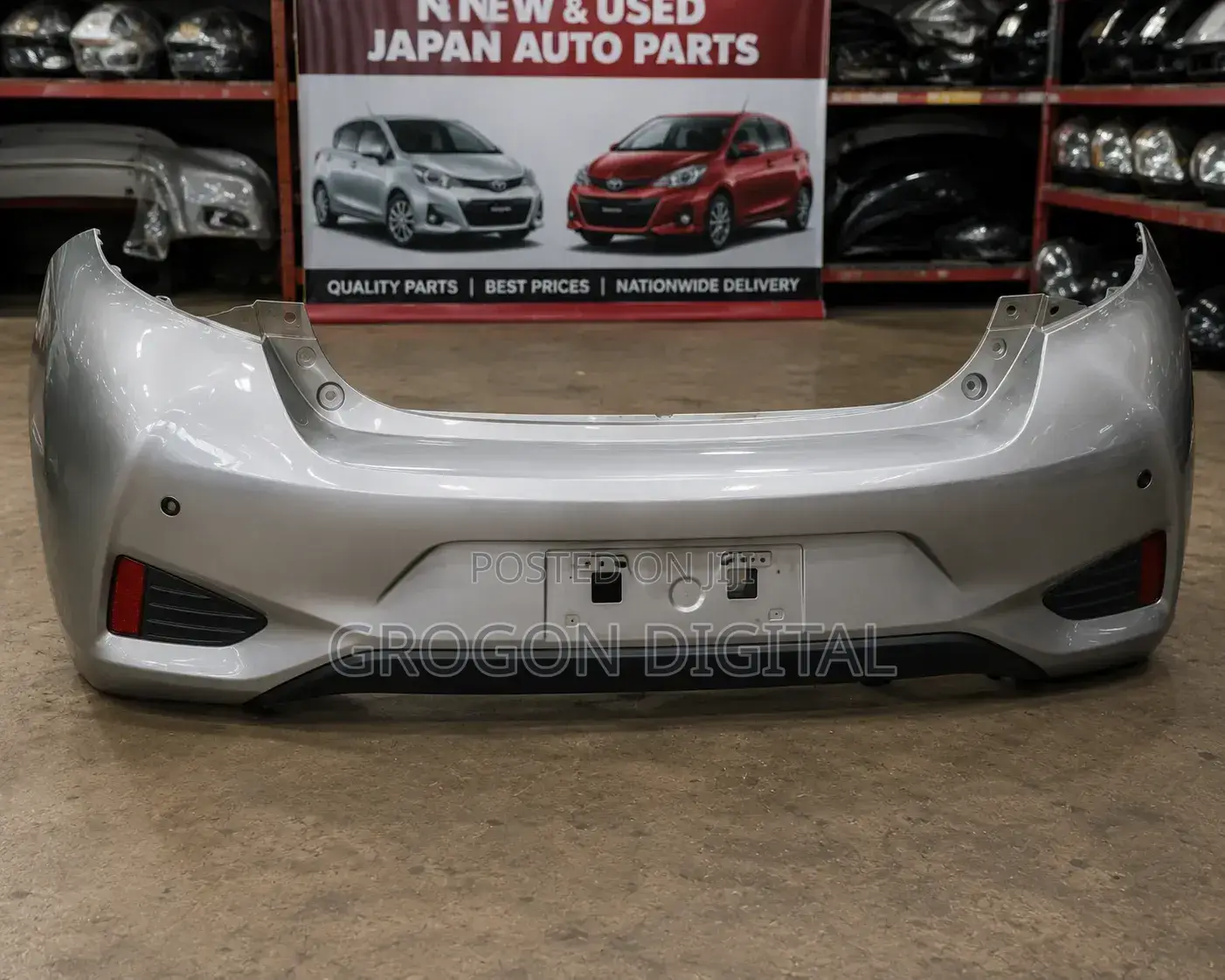 Toyota Vitz 2018 Genuine Ex-Japan Rear Bumper