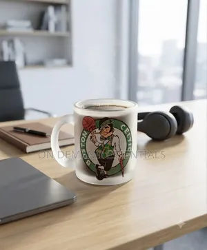Boston Celtics Frosted Glass